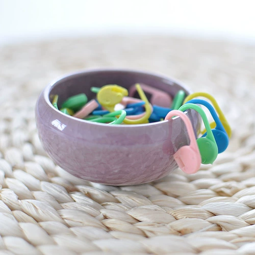 Плетеный крючок для вязания ручной работы, милая пластиковая булавка, DIY