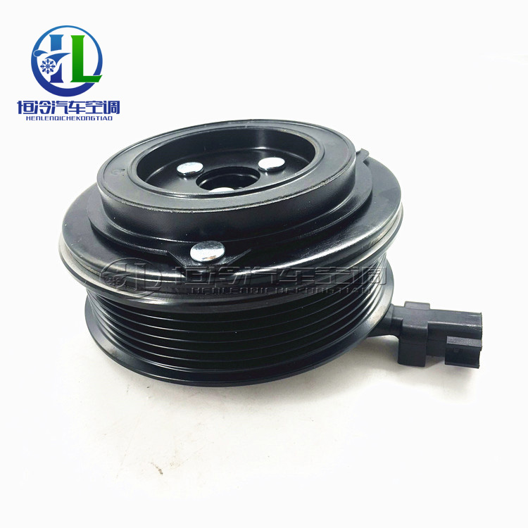 Wing Pacing Car Compressor Electromagnetic Clutch New Fox Air Conditioning Belt Pulley Cold Air Pump head