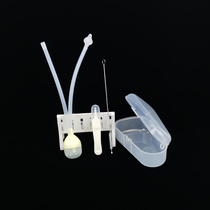 Baby mouth suction nasal aspirator Soft head baby Nose Shit Nip Tweezers Suck Nose Newborn Nasal Poop Clean Containing Box
