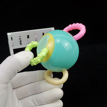 Baby tooth glue rattles the tooth baby bites the toy hand grip the puzzle ball can be cooked safely and safely sent off the chain