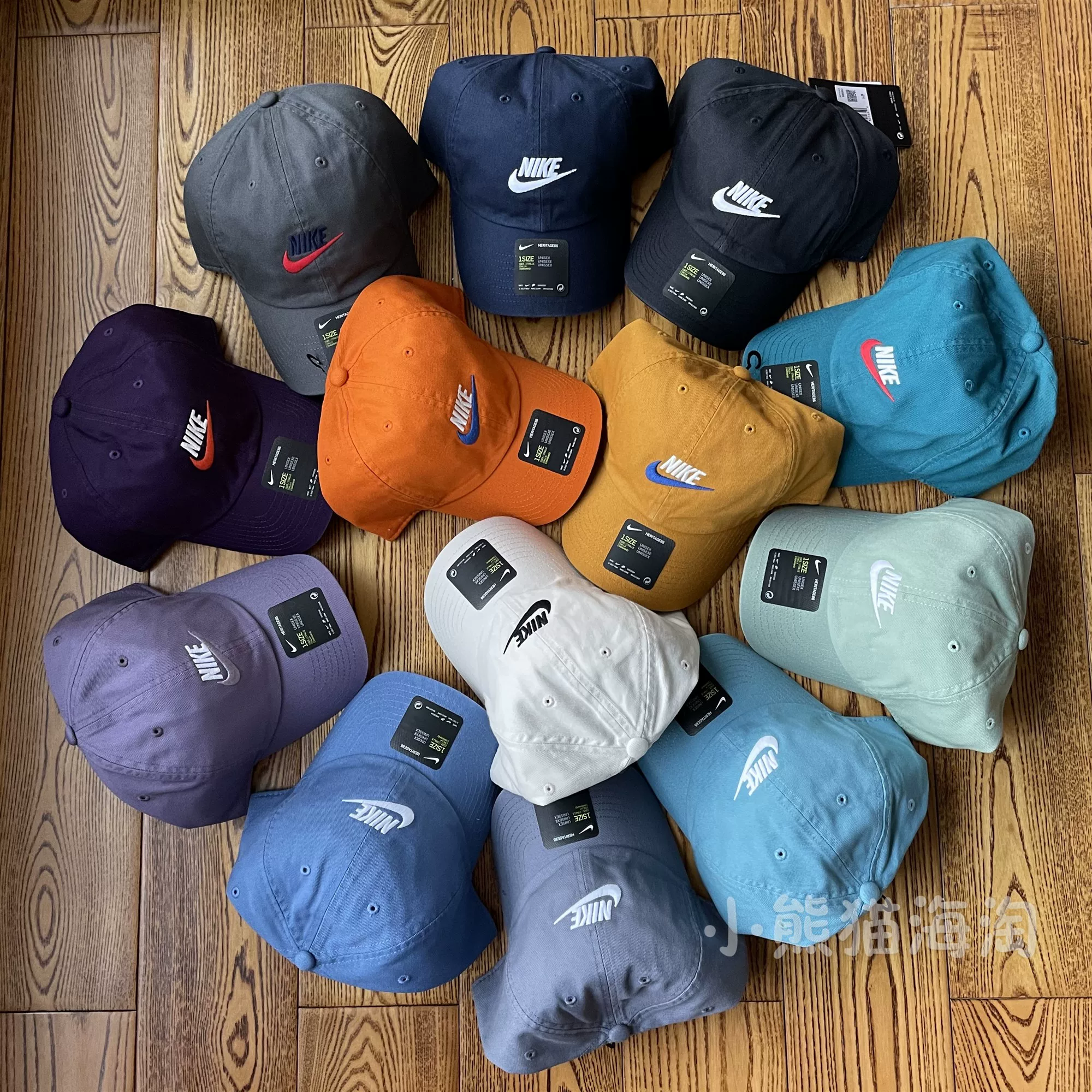 Nike, summer baseball cap, hat for men and women, (Physicals)