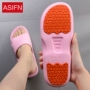 Phụ nữ mang thai, người phụ nữ mùa hè chống trượt dép dép đi trong nhà tắm tắm tắm già dép nặng có đáy và dép nam vài nhà - Trang chủ dép đi trong nhà mùa hè