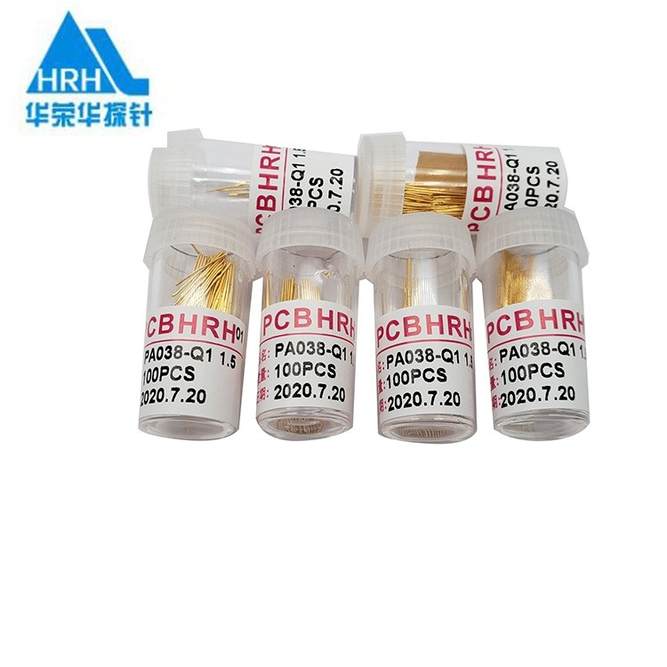 热卖 0.38MM测试针 PA038-Q1 1.5行程 烧录探针 P038-Q1 总长12MM