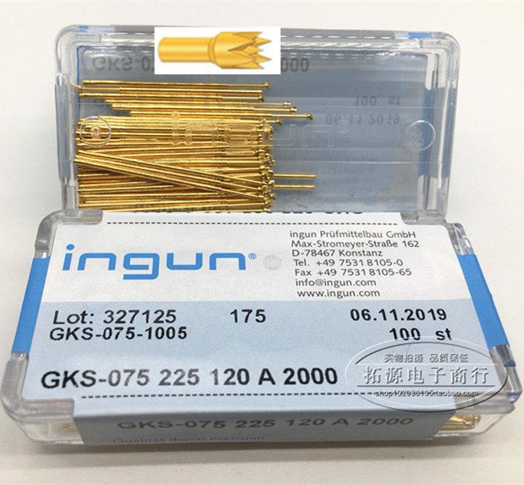 厂家直销 探针GKS-075 225 120 A20002N仿英钢 七爪头INGUN 测试