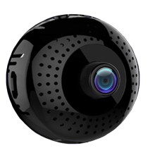 Wireless surveillance camera home wifi connected phone remote HD wide angle night vision monitor network camera