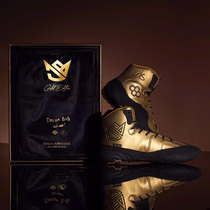 RUDIS JB1 Jordan Burroughs co-branded Miami color wrestling shoes weight lifting support non-slip boxing shoes