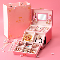 Girl Birthday Gift Idea Gift Girl Hair Accessories Make-up Gift Box Send Little Kids 5-16 Year Old Reward Kit Combinations