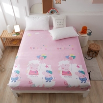 Cartoon cotton bed hat single piece Simmons dust-proof cover mattress cover non-slip all-inclusive bed cover cotton cover
