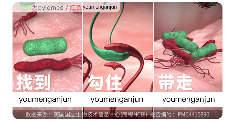 优萃美Pylomed免幽益生菌60粒