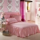 Hamid Mir váy cotton giường bông cộng với bông dày bedspread giường bông vải áo khoác Hàn Quốc phiên bản của trang bìa bụi tùy chỉnh - Váy Petti