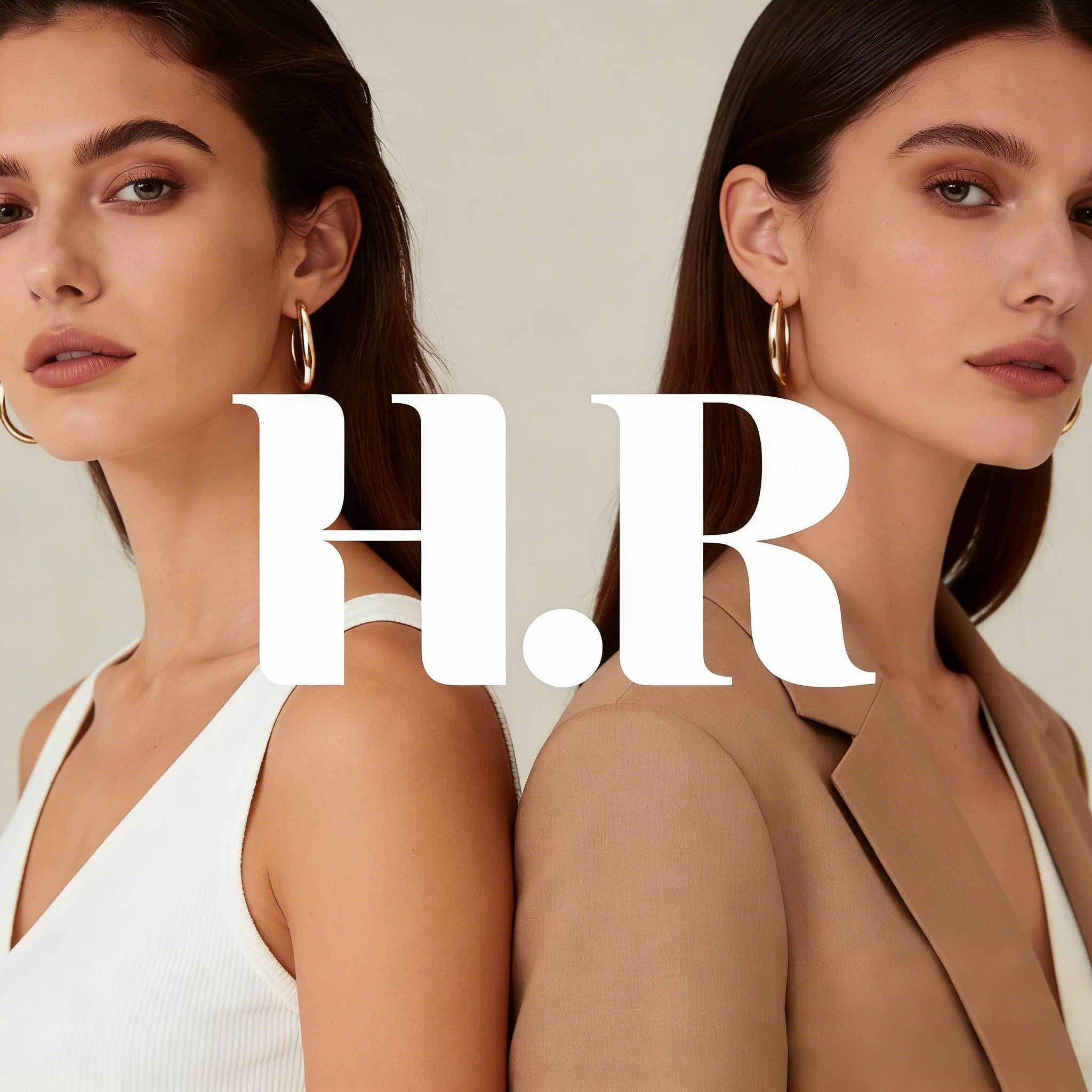 H R的LOGO