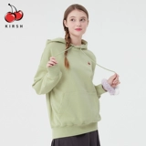 Демисезонная тонкая бархатная толстовка с капюшоном для отдыха, оверсайз