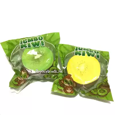 Genuine squishy half kiwi fruit jumbo kiwi exquisite packaging slow rebound with fragrance