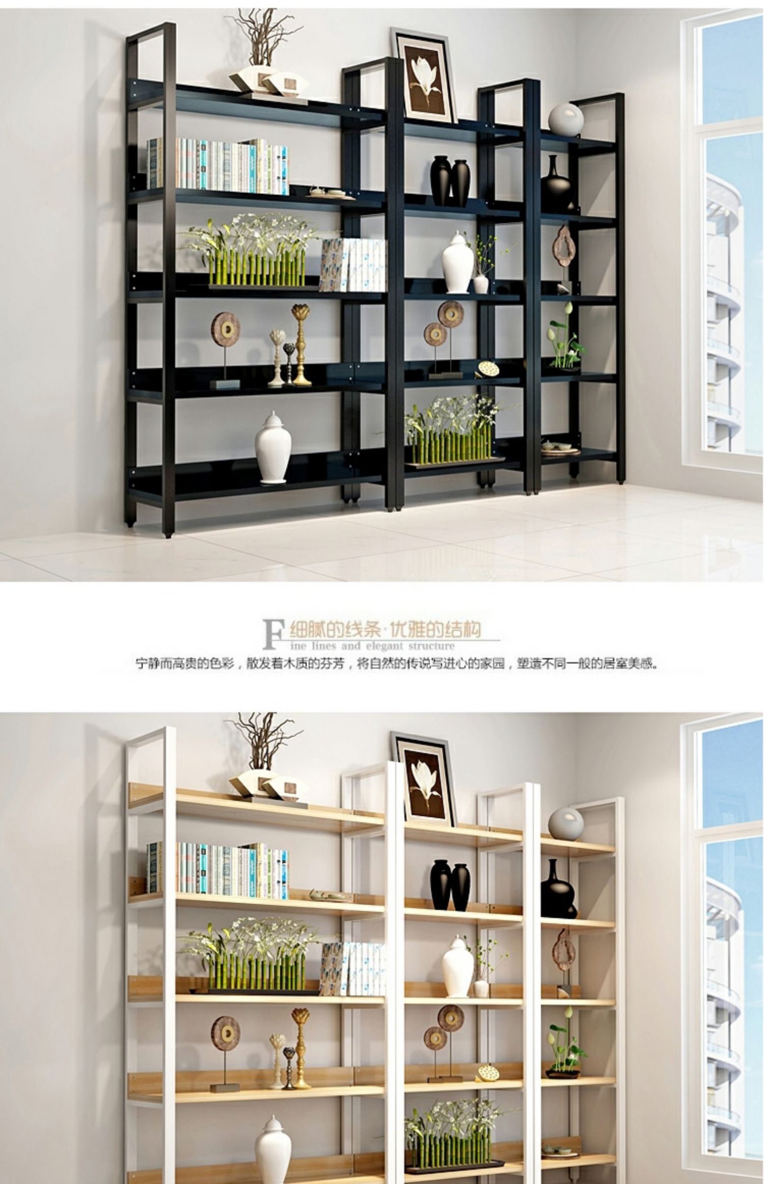 Kệ trưng bày giá rack kết hợp miễn phí cửa hàng giày đa chức năng mẫu sản phẩm mỹ phẩm trưng bày tủ trưng bày