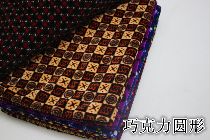 Giày cotton thủ công vải / dép bông vải / giày bông vải / vải mặt / phụ kiện giày cotton DIY vai thô