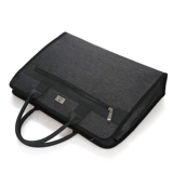 Портативная барсетка для документов, ноутбук с молнией, вместительная и большая сумка для хранения, бизнес-версия, ткань оксфорд, с печатью вашего логотипа