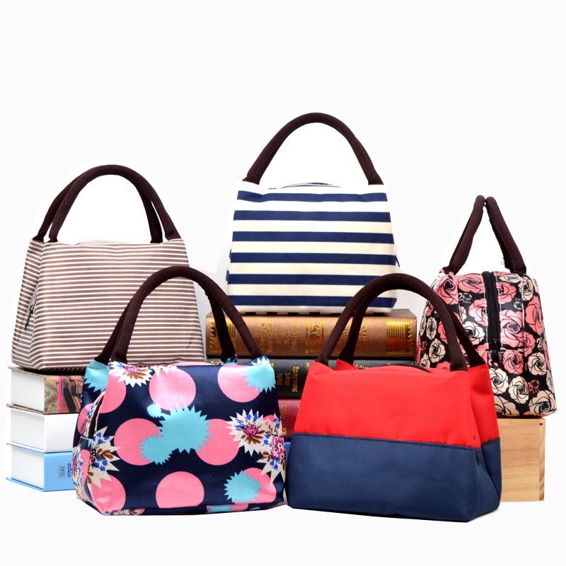 Selling Korean wild waterproof canvas bag handbags 2017 simple portable lunch when the Mummy hand bag side bag