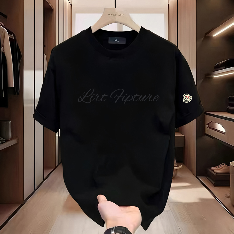 [Official Direct Sales] Mengkou Piano New Letter Print Short Sleeve T-Shirt Unisex Loose Fit Versatile Top