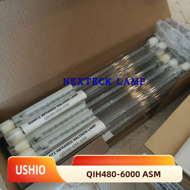 现货USHIO牛尾加热灯QIH480-6000ASM 480V6000W红外线电烤灯