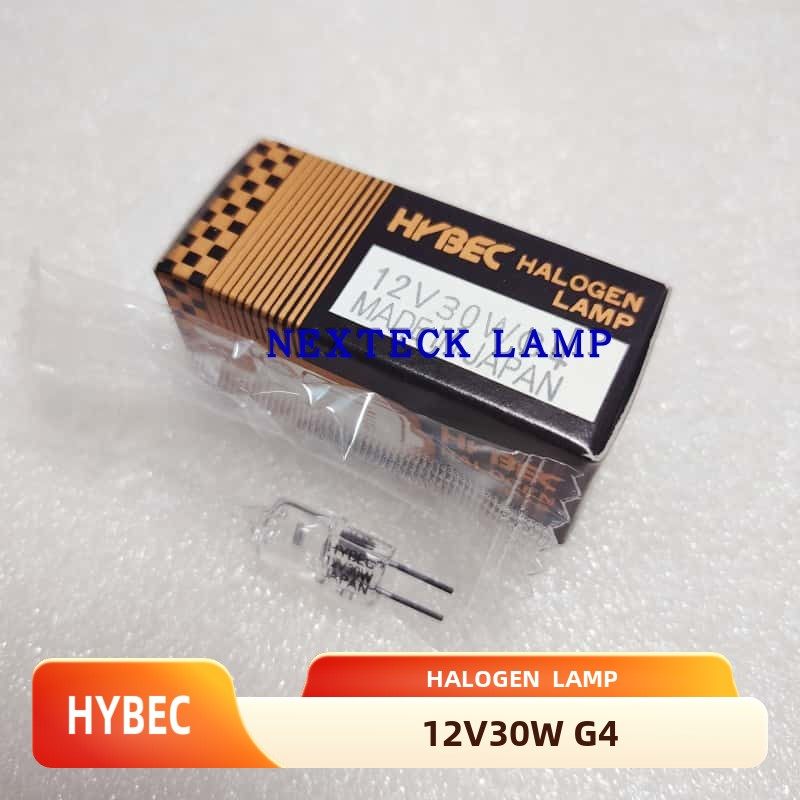 原装进口HYBEC卤素灯泡JC 12V30W G4 MADE IN JAPAN精密仪器钨灯