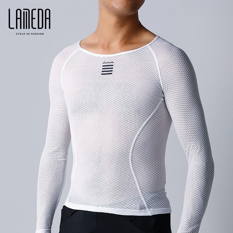 Lampada Sweat-Wicking Cycling Vest Underwear for Men, Road and Mountain Bike Clothing, Base Layer Shirt, Long and Short Sleeves