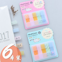 Hobby stationery Korea cute sweet beauty control creative translucent waterproof Post-It note index sticker