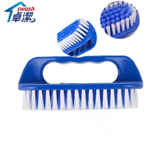 Zhuojie multipurpose brushed laundry brush with multifunction shoe brush cleaning brush Domestic brushed wall ground brush handle brush