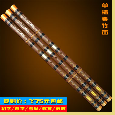 Nhạc cụ dân tộc Tiếng sáo Yuping người mới bắt đầu thổi sáo 13,5 nhân dân tệ - Nhạc cụ dân tộc sáo mèo