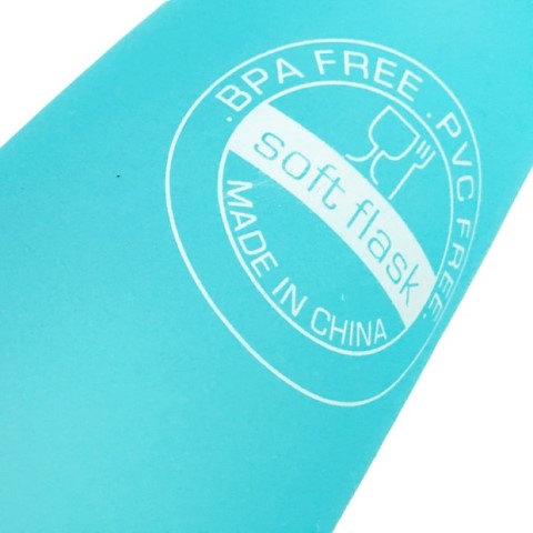 Bangli cưỡi chai nước thể thao chai nước mềm marathon cưỡi chạy nước mềm chai 500ML quân xanh / xanh bình uống nước thể thao	