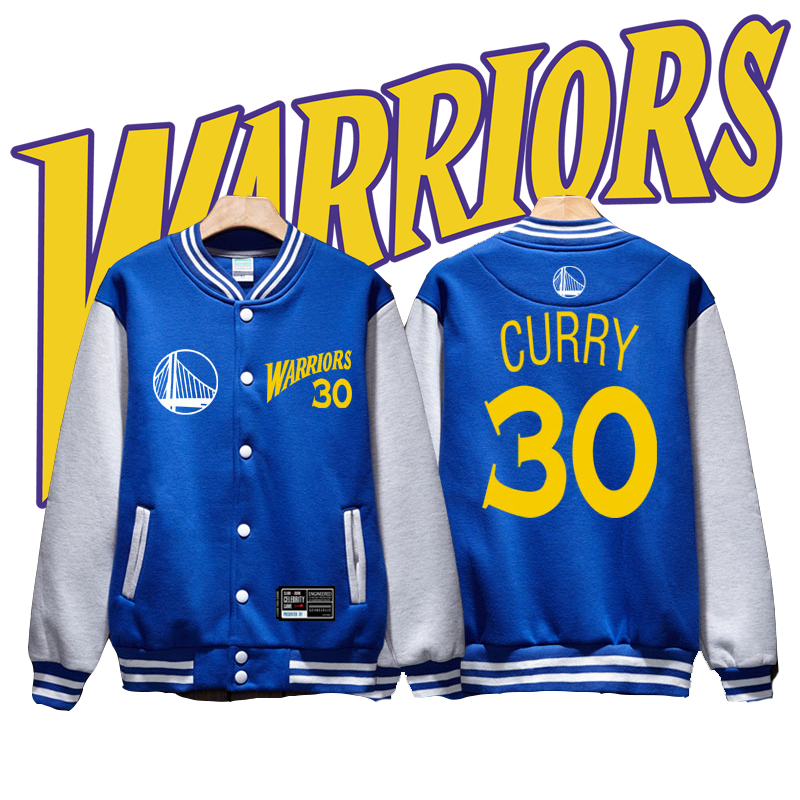 Lakers Nets Irving James Curry Basketball Winter Fleece Thickened Baseball Shirt Jacket Children's Boys