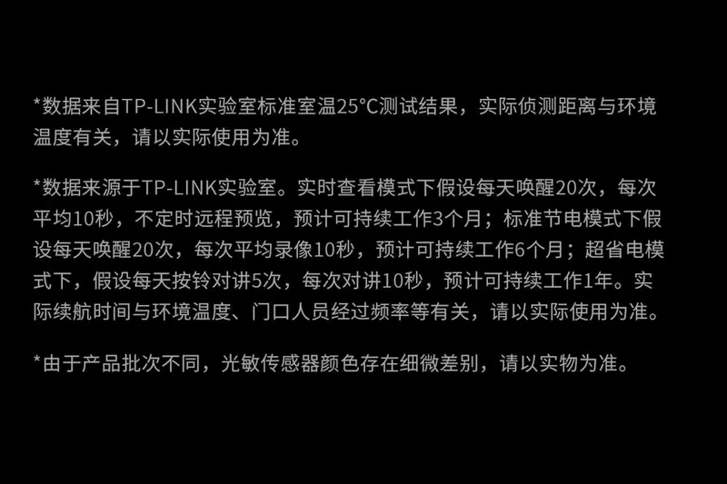 TPLINK Chuông cửa video không dây toàn cảnh 360° Ứng dụng nhà thông minh Cảnh báo liên lạc từ xa TL-DB52C chuông báo khách có màn hình