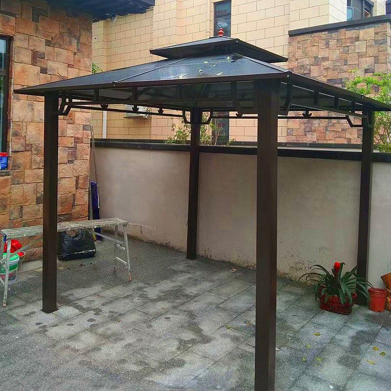 Outdoor awning courtyard gazebo roof pavilion leisure tent house pergola large tent home mobile canopy
