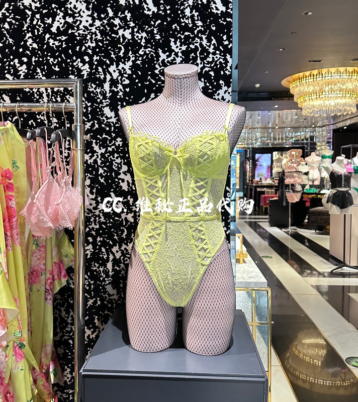 Victoria's Secret's New Sexy Transparent Mesh Cut-Out Strappy Ultra-Thin Non-Padded One-Piece Shapewear Victoria's Secret's New Sexy Transparent Mesh Cut-Out Strappy Ultra-Thin Non-Padded One-Piece Shapewear