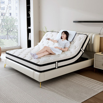 Femax Smart Bed Modern Simple Cream Style Light Luxury Master Bedroom Multifunctional Zero Gravity Soft Pack Electric Leather Bed