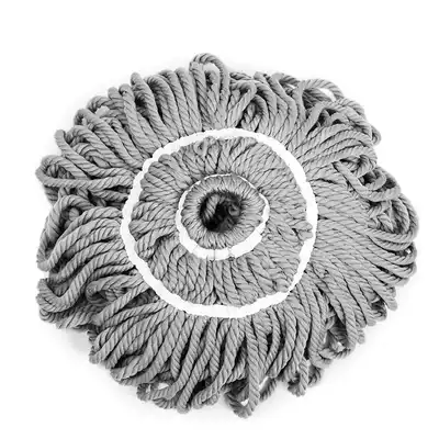 Muli self-screwing water mop replacement cloth Lazy mop floor mop Rotating hand-screwing dewatering leave-in mop replacement