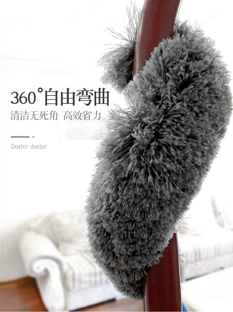 木丽 细纤维除尘掸 65cm 图5