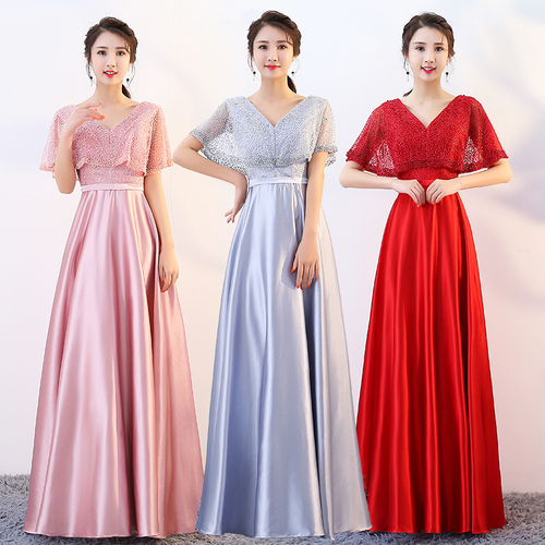  evening dress prom gown bridesmaid wedding party dresses