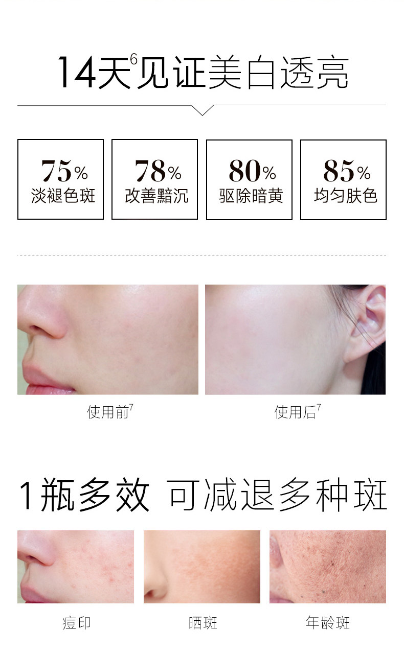 朱正廷同款 avon雅芳 新活美白净润系列 淡斑精华液 30ml 图5