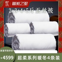 2 3 4 5 warm winter 4 bars combo silk 100 mulberry silk qiu dong bei