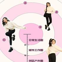 Lujia 772 plus cashmere protein Barbie pants thickened butt lift 400g matte female yoga pants nine-point leggings