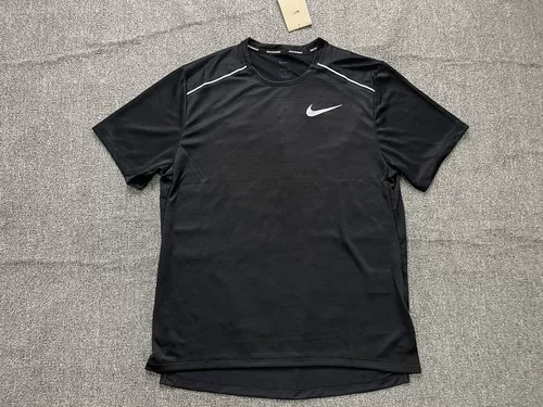 Nike/耐克 Летняя спортивная быстросохнущая дышащая футболка с коротким рукавом для тренировок, для бега