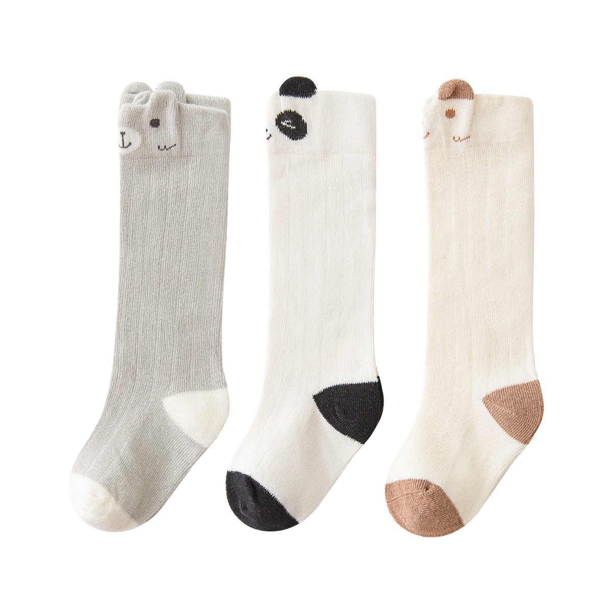 Ingebey mùa xuân Mùa thu Baby Socks sơ sinh Socks bé Trong Stockings đầu gối 0-3-6-12 Tháng Socks.