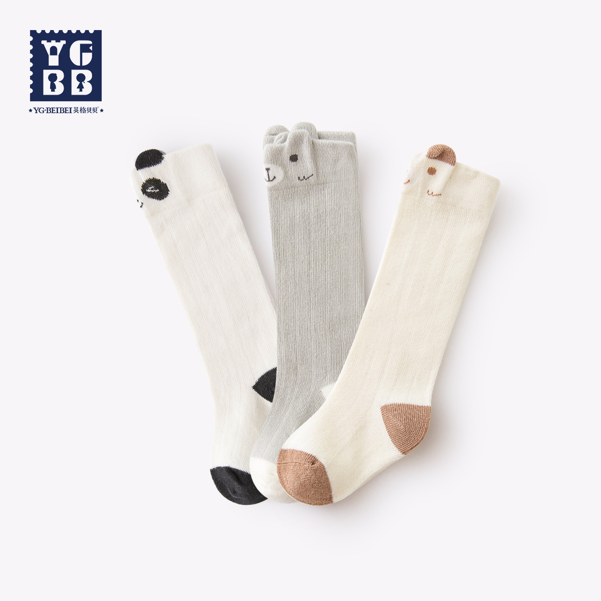 Ingebey mùa xuân Mùa thu Baby Socks sơ sinh Socks bé Trong Stockings đầu gối 0-3-6-12 Tháng Socks.