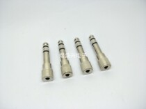 Nickel Plated 6 5 Turns 3 5 Conversion Head 6 5mm Turns 3 5mm Revolution Mother Plug Headphone Microphone Audio Adapter