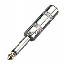 6 35mm mono-channel plug 6 5 large two-core audio welding public head sound microphone power amplifier tuning bench plug