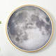 Round aluminum alloy puzzle photo frame picture frame moon 67.3 cm 65 cm 58.5 cm puzzle frame mounting