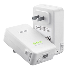 сетевой адаптер 华为 荣耀电力猫pt200av 200m电力线适配器 有白色黑色