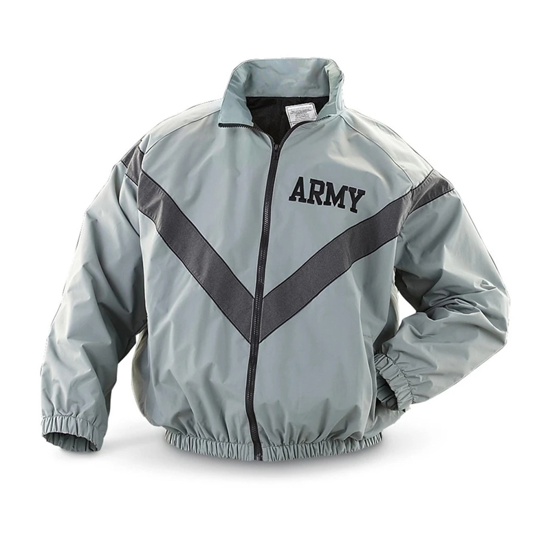 Spring and Autumn Ipfu Pt Army American Military Baseball Uniform Retro Japanese Vintage Amekaji Jacket for Men