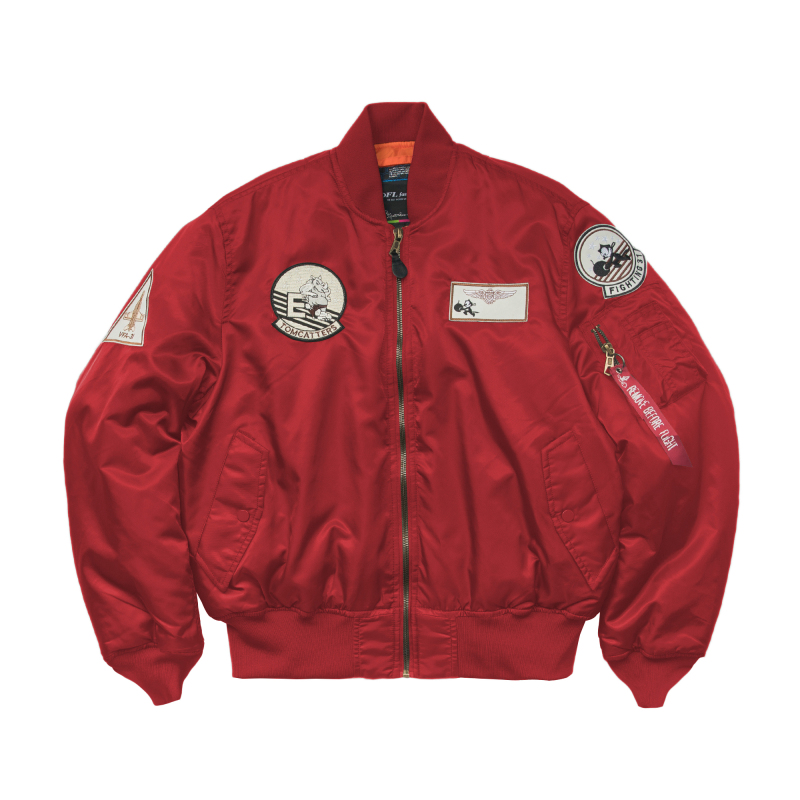 Autumn and Winter American-Style Bomber Jacket Alpha Version Baseball Uniform Ma1 Cotton Short Jacket for Men Autumn and Winter American-Style Bomber Jacket Alpha Version Baseball Uniform Ma1 Cotton Short Jacket for Men
