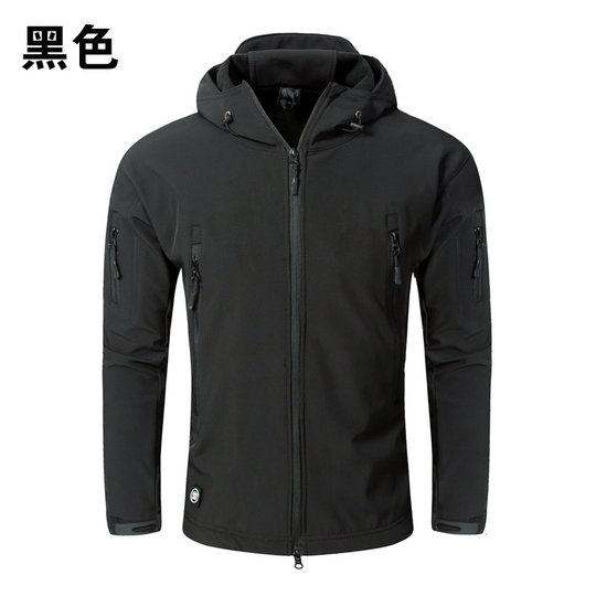 春秋四季户外软壳冲锋衣男学生运动防水风登山休闲服装战术外套